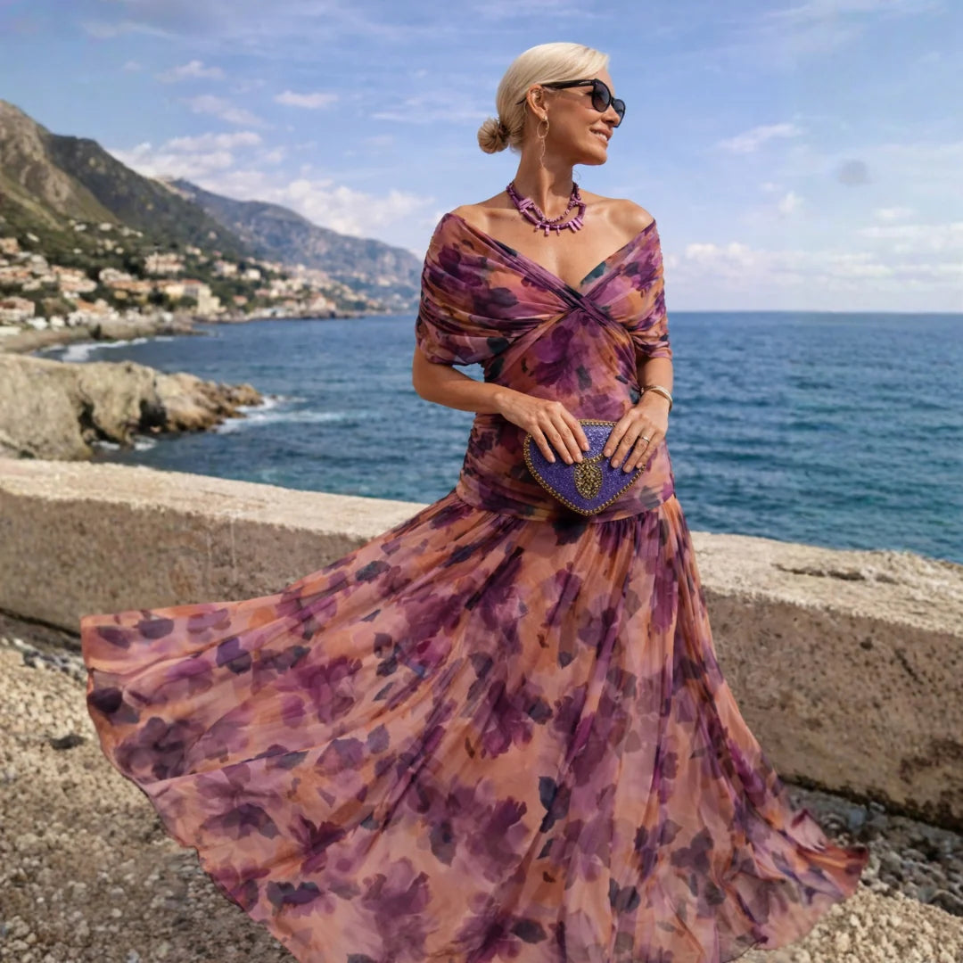Robe Masarova Longue avec Cache-ventre