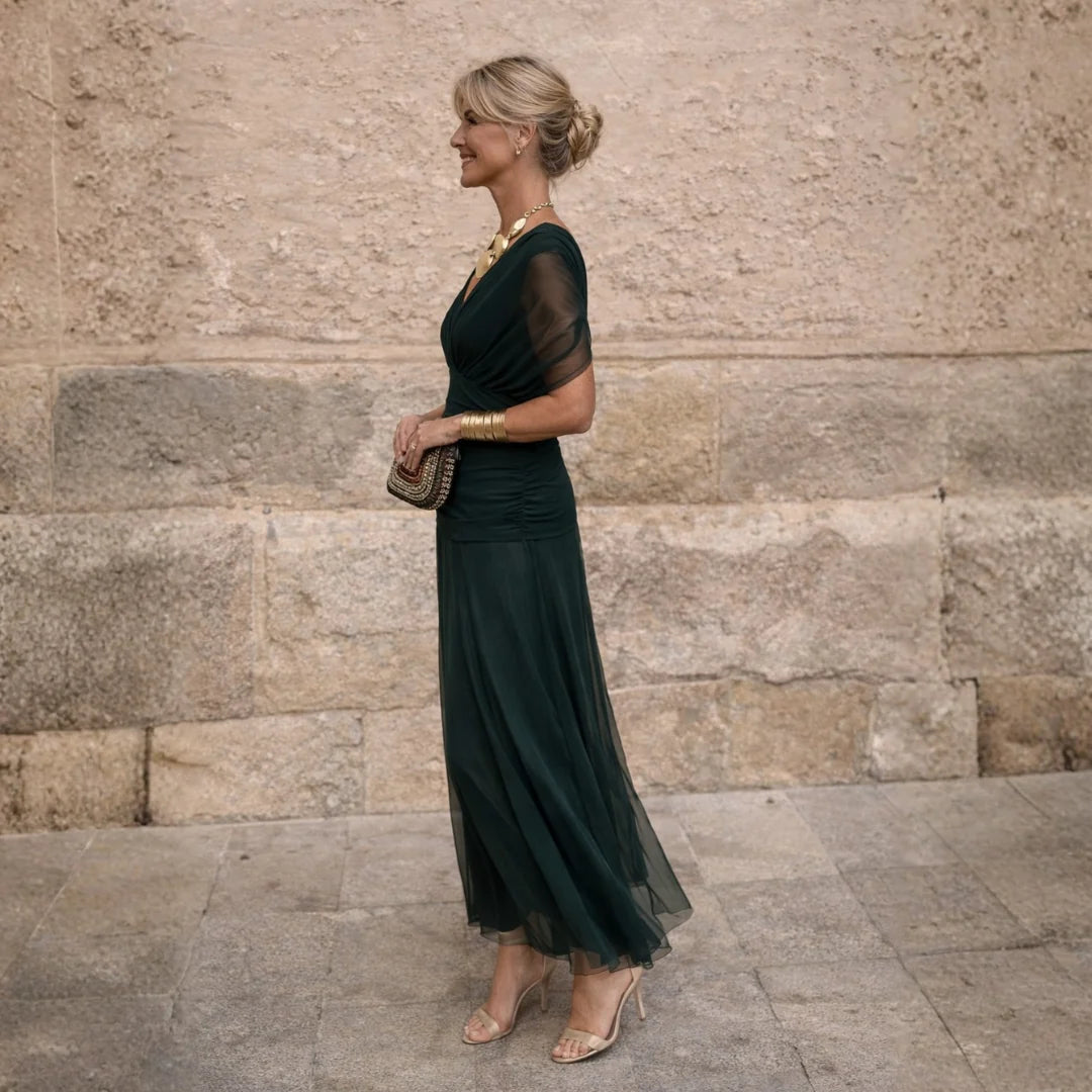 Robe Masarova Longue avec Cache-ventre